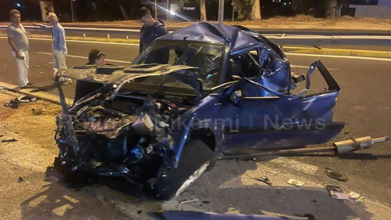 Ένας τραυματίας σε τροχαίο στη Ραφήνα