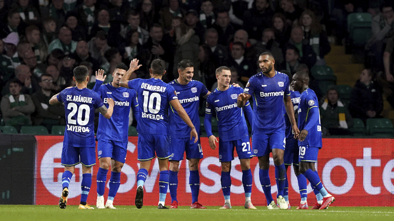 Europa League: Επίδειξη δύναμης για τη Λεβερκούζεν, 4-0 τη Σέλτικ στη Γλασκώβη