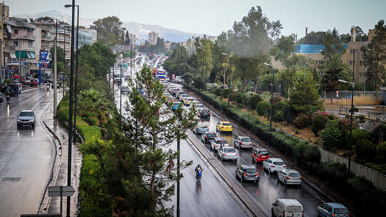 Κλειστή η Κατεχάκη από τη Μεσογείων έως την Κηφισιάς μέχρι τις 14:30