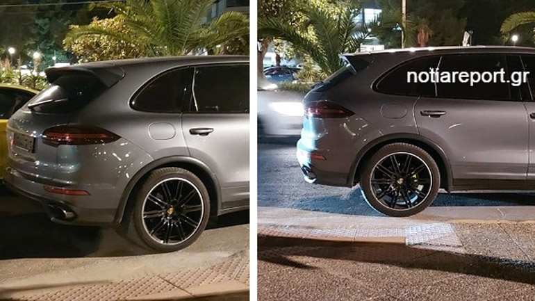 Ο Γιώργος Λιάγκας πάρκαρε σε ράμπα αναπήρων και του πήραν τις πινακίδες Ο Γιώργος Λιάγκας πάρκαρε σε ράμπα αναπήρων και του πήραν τις πινακίδες