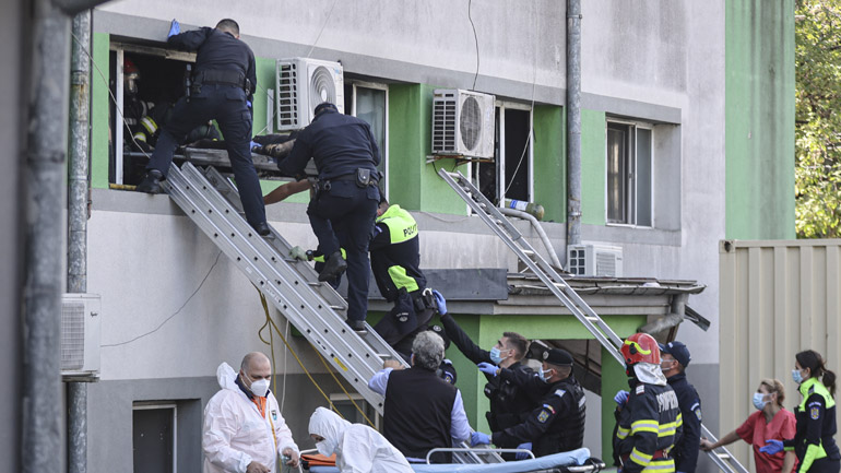 Ρουμανία: Επτά νεκροί από πυρκαγιά σε νοσοκομείο στην Κωνστάντζα