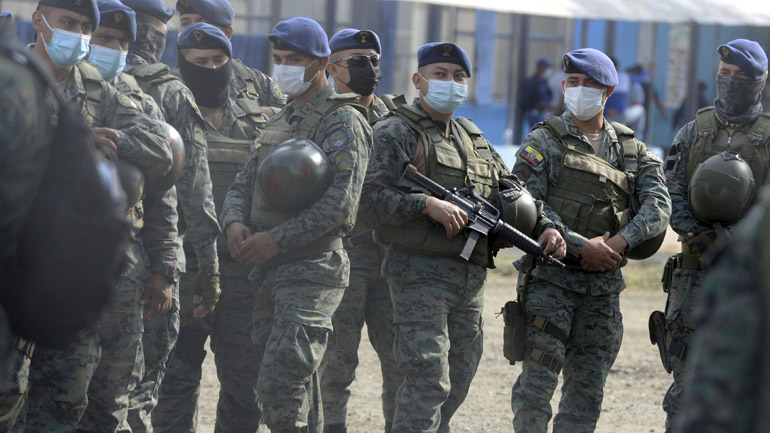 Ισημερινός: 3.600 αστυνομικοί και στρατιώτες ως ενισχύσεις στις φυλακές μετά τις πολύνεκρες ταραχές