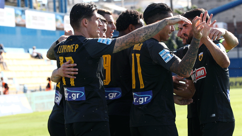 Νικήτρια στο Αγρίνιο η ΑΕΚ, 3-1 τον Παναιτωλικό