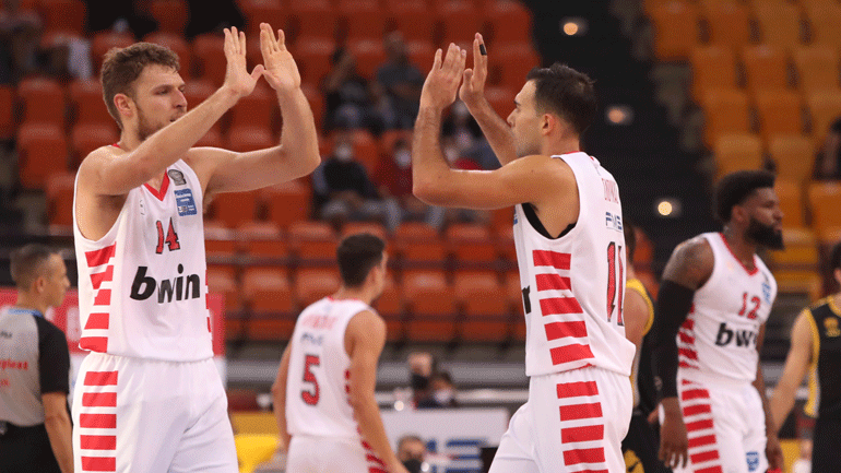 Πήρε το ντέρμπι ο Ολυμπιακός, 103-78 την ΑΕΚ