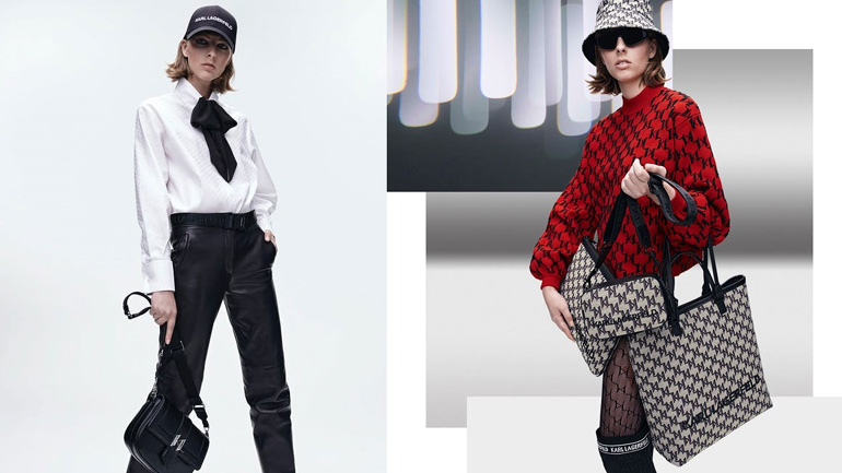 Η νέα συλλογή του Karl Lagerfeld με το νέο μονόγραμμα του οίκου είναι γεγονός