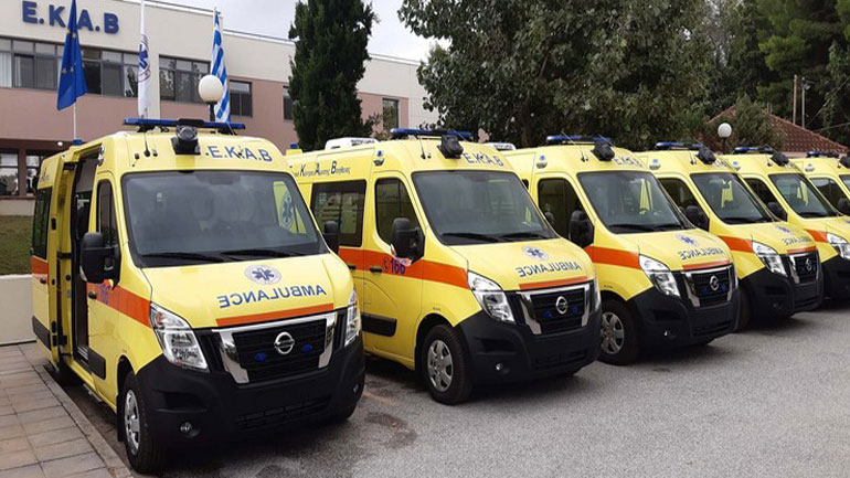 Στο στόλο του ΕΚΑΒ 25 ασθενοφόρα Nissan NV400 