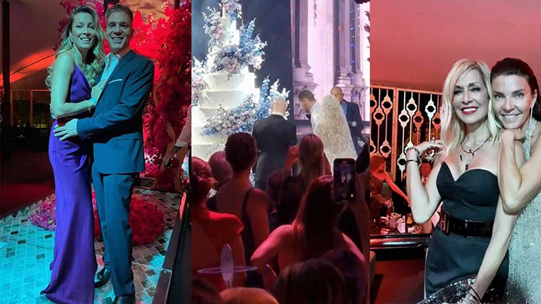 Ο χλιδάτος γάμος της οικογένειας Ζέιν στο Μόντε Κάρλο – Λαμπερές και επώνυμες παρουσίες