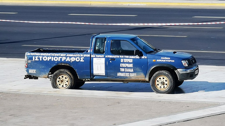 Στο ψυχιατρείο ο 58χρονος που «πάρκαρε» αγροτικό όχημα στον Άγνωστο Στρατιώτη