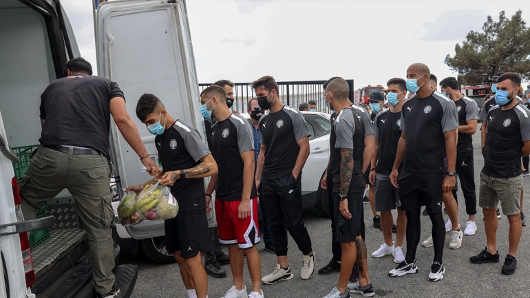 Αξιέπαινη κίνηση από τους παίκτες του ΟΦΗ: Συγκέντρωσαν χρήματα για τους σεισμοπαθείς στην Κρήτη