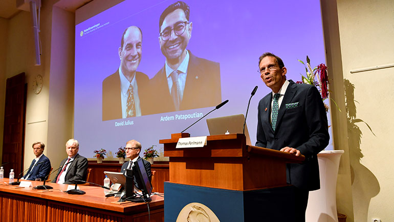 Στους David Julius και Ardem Patapoutian το Νόμπελ Ιατρικής