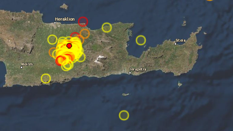 Σεισμός 3 Ρίχτερ στην Κρήτη