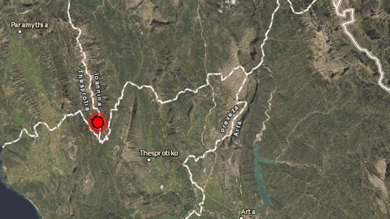 Σεισμός 3,2 Ρίχτερ στην Πάργα