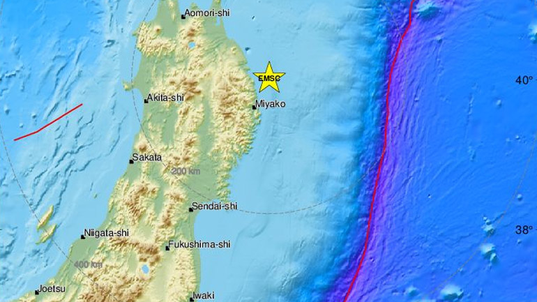 Ιαπωνία: Δύο τραυματίες από τη σεισμική δόνηση 5,9 Ρίχτερ