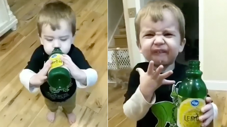 Θέλω να δοκιμάσω λεμονάδα!