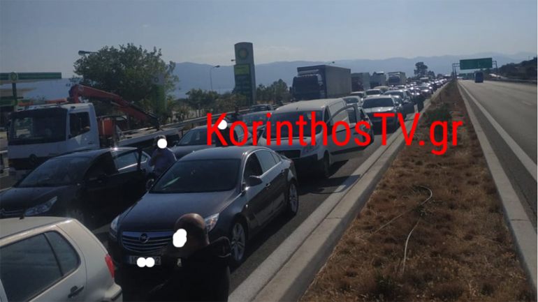 Tροχαίο ατύχημα στην Ε.Ο. Αθηνών – Κορίνθου