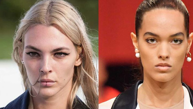 Paris Fashion Week: To graphic eyeliner πρωταγωνίστησε στα catwalks