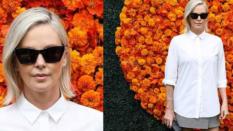 H chic and stylish εμφάνιση της Charlize Theron σε gala