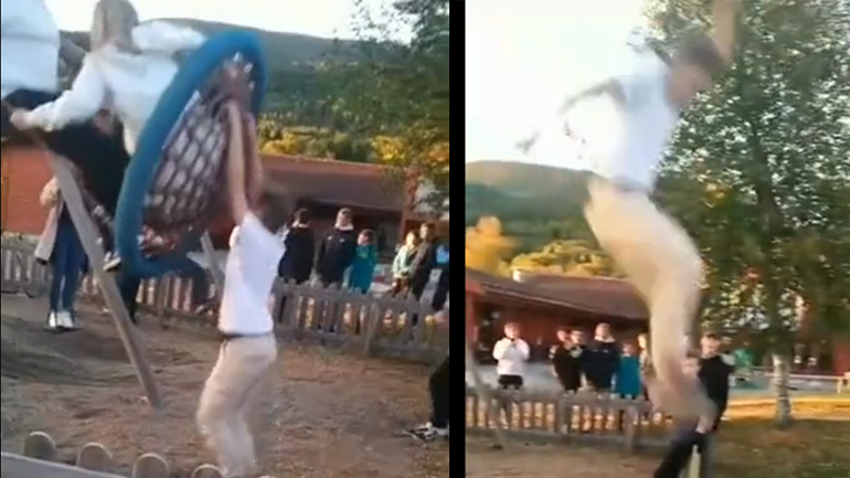 Άλμα με μια κούνια