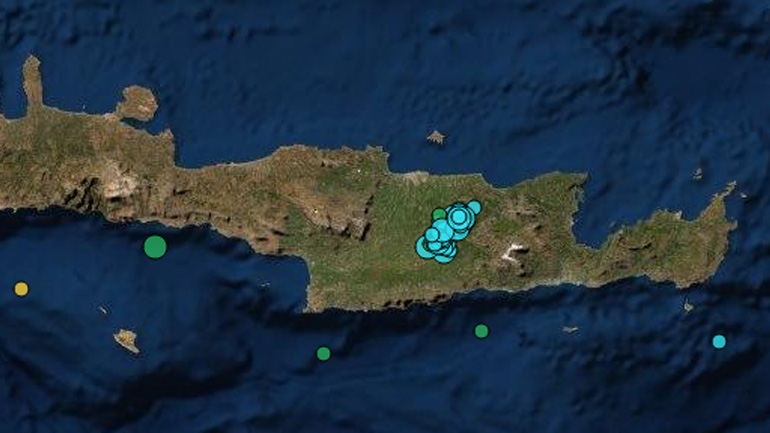 Σεισμός 3.5 Ρίχτερ στην Κρήτη