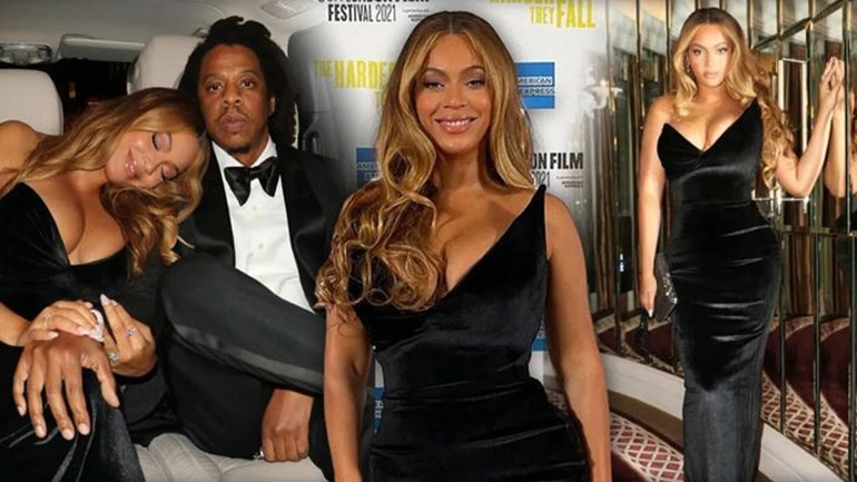 Η Old Hollywood εμφάνιση της Beyonce στο Λονδίνο με δημιουργία Valdrin Sahiti