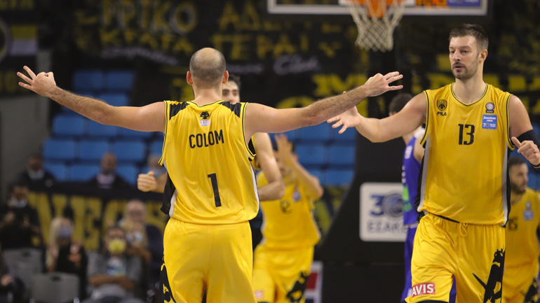 Mπήκε με νίκη στο κλειστό των Άνω Λιοσίων η ΑΕΚ, 81-69 τη Λάρισα