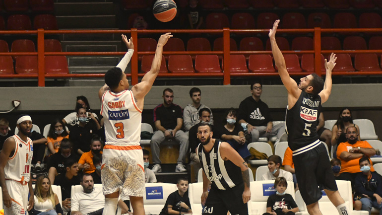 Διπλασίασε τις νίκες του ο Προμηθέας, 84-77 τον ΠΑΟΚ