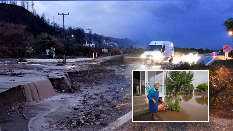 Κίνδυνος για πλημμύρες σε 10 περιοχές της χώρας