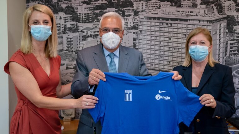 Το ΥΓΕΙΑ συνεχίζει να στηρίζει την Εθνική Αθλητική Ομοσπονδία Ατόμων με Αναπηρίες για μία ακόμη τετραετία Το ΥΓΕΙΑ συνεχίζει να στηρίζει την Εθνική Αθλητική Ομοσπονδία Ατόμων με Αναπηρίες για μία ακόμη τετραετία