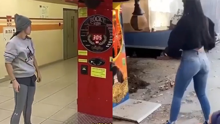 Γυναίκες παίζουν το παιχνίδι της γροθιάς