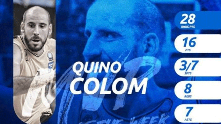 Basket League: MVP o Κίνο Κολόμ