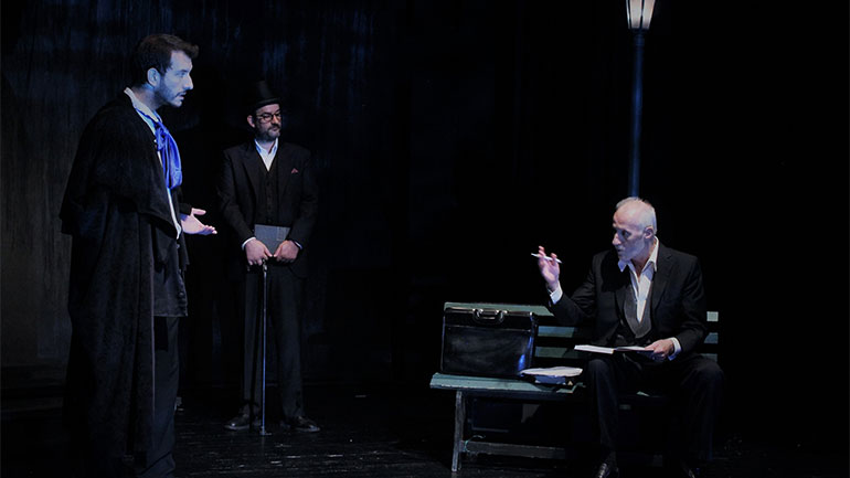 Ο «Διάλογος» του Διονυσίου Σολωμού στο Θέατρο της Ημέρας