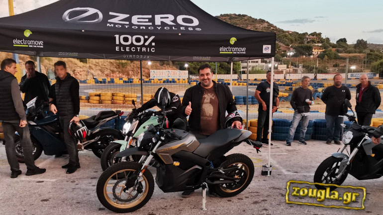 Πρώτη επαφή με τις ηλεκτρικές μοτοσικλέτες της Zero στην Ελλάδα