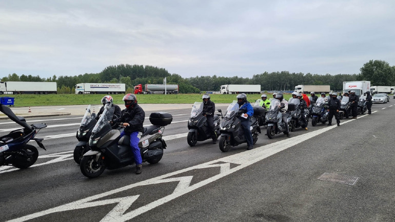 Βροχή και κρύο ήταν μέσα στο μενού του καιρού στη διάρκεια του ταξιδιού.