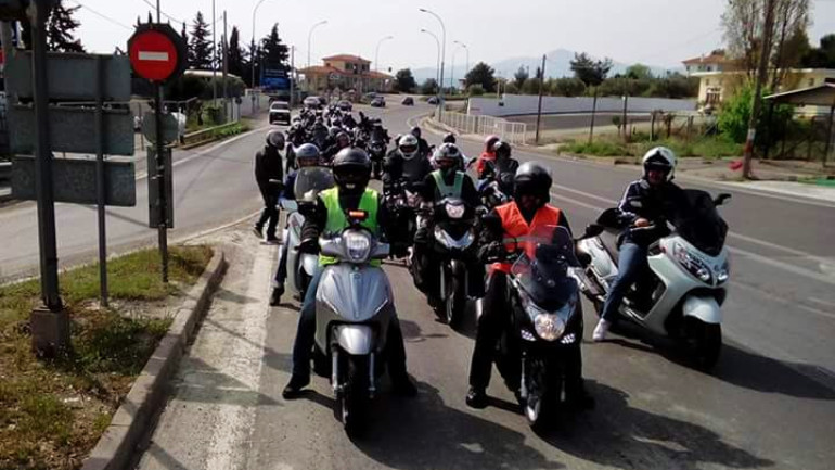 Παλιότερα, από βόλτα με το Scooter Club Hellas!
