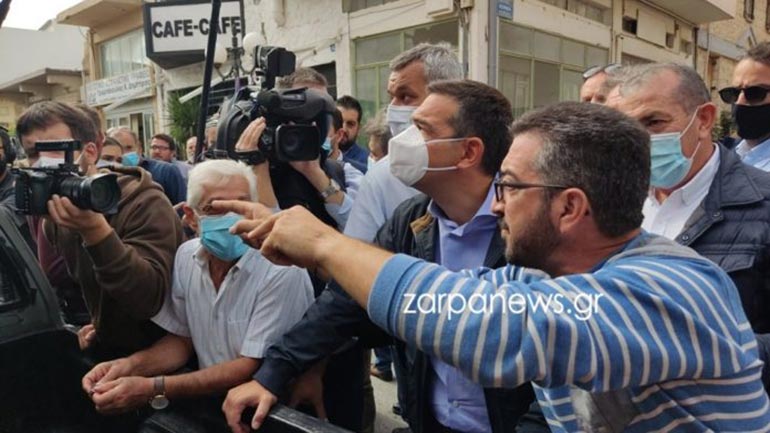 Η μαντινάδα στον Τσίπρα από κάτοικο του Αρκαλοχωρίου