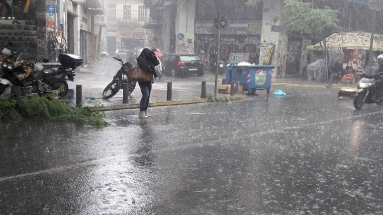Ισχυρά κατά τόπους φαινόμενα από την κακοκαιρία «Μπάλλος», τις επόμενες 24 ώρες Ισχυρά κατά τόπους φαινόμενα από την κακοκαιρία «Μπάλλος», τις επόμενες 24 ώρες