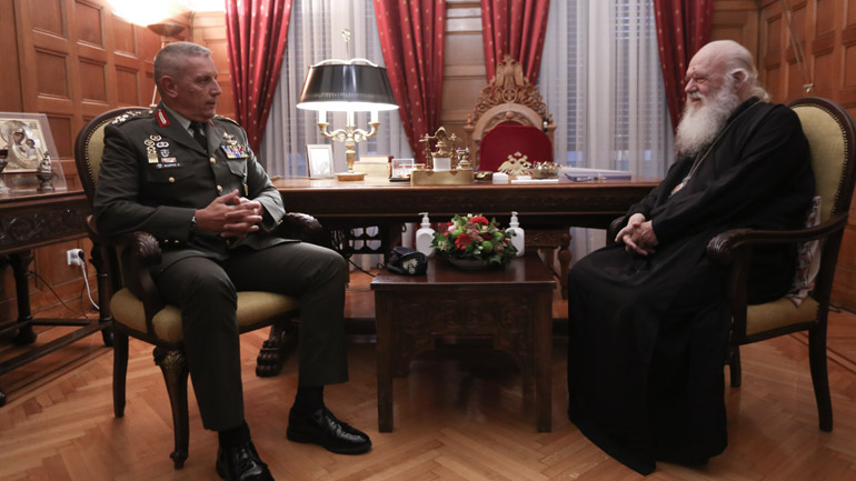 Υπογραφή συμφώνου συνεργασίας μεταξύ ΓΕΕΘΑ και Αρχιεπισκοπής