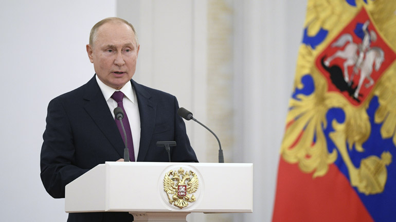 Πούτιν: Το όριο των επαναστάσεων στη Ρωσία έχει εξαντληθεί