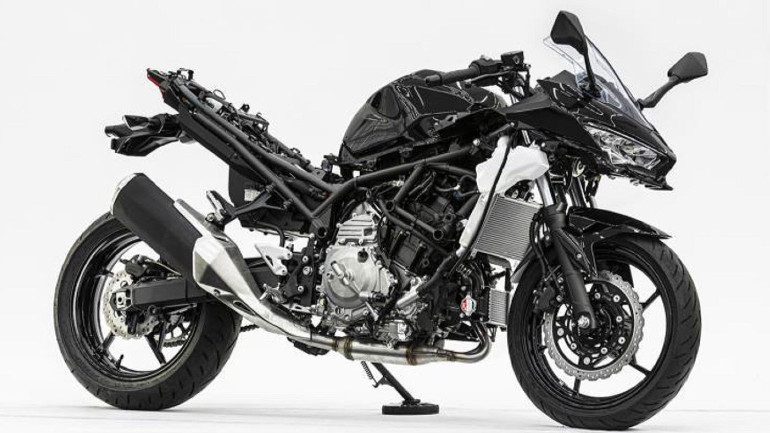 Πρώτες επίσημες εικόνες της υβριδικής Kawasaki Ninja