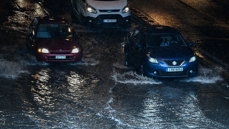 Έκλεισε η Κηφισίας στο ύψος του Ψυχικού
