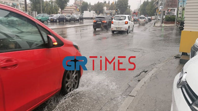 Θεσσαλονίκη: Χάος στους δρόμους από τον «Μπάλλο»