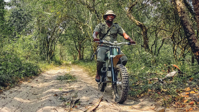 Οι rangers θα έχουν σύμμαχο ένα αθόρυβο δίκυκλο να πατάξουν τη λαθροθηρία.