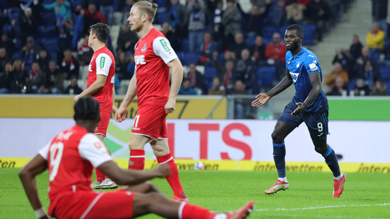 «Φωτιά» η Χοφενχάιμ, 5-0 την Κολωνία