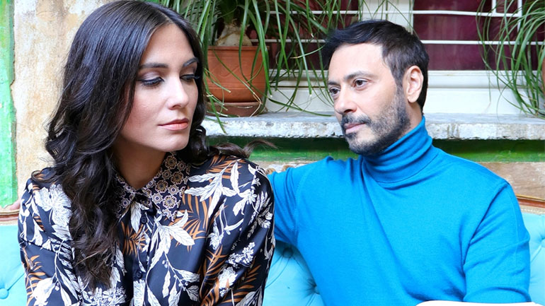 Ο Σταύρος Σιόλας και η Μάγδα Βαρούχα στον Σταυρό του Νότου