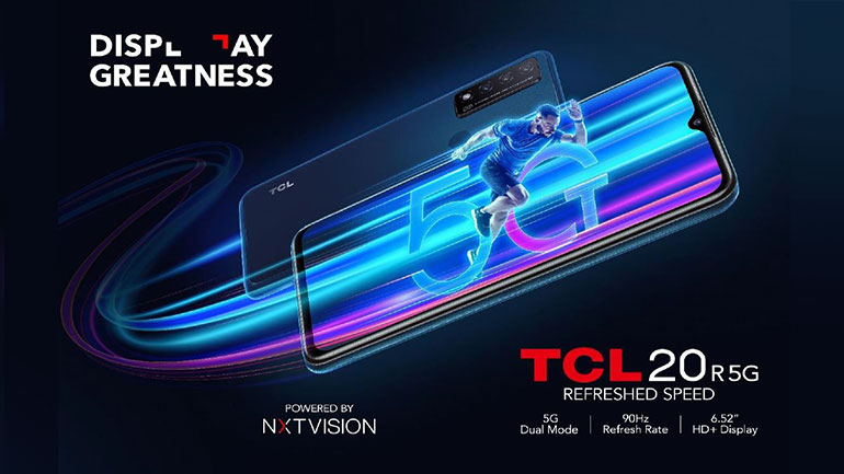 Κατεβάστε ταινίες και μουσική σε δευτερόλεπτα με το εξαιρετικά προσιτό TCL 20 R 5G
