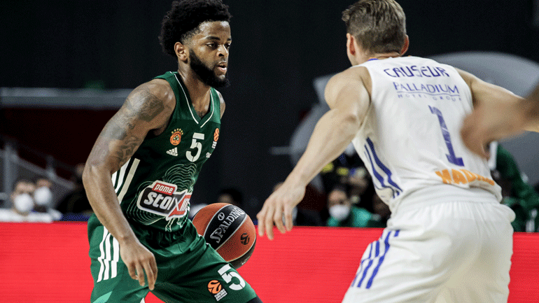 Ήττα για τον Παναθηναϊκό στη Μαδρίτη, 88-65 η Ρεάλ