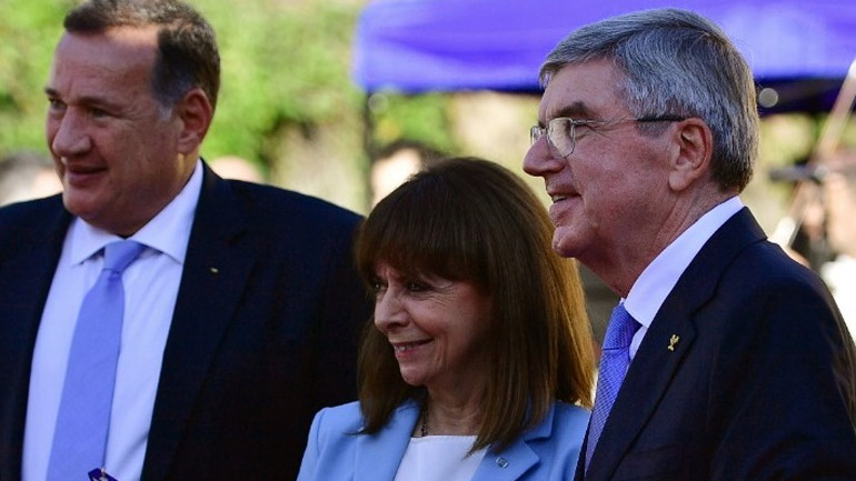 Η Πρόεδρος της Δημοκρατίας εγκαινίασε τις ανακαινισμένες εγκαταστάσεις της Διεθνούς Ολυμπιακής Ακαδημίας