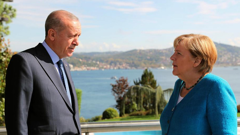 «DW»: Το «περίλυπο» αντίο του Ερντογάν στη Μέρκελ