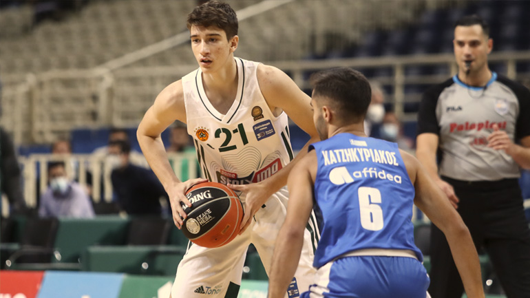 Ο Αβδάλας έγινε ο νεότερος παίκτης στην ιστορία του Παναθηναϊκού στην Basket League