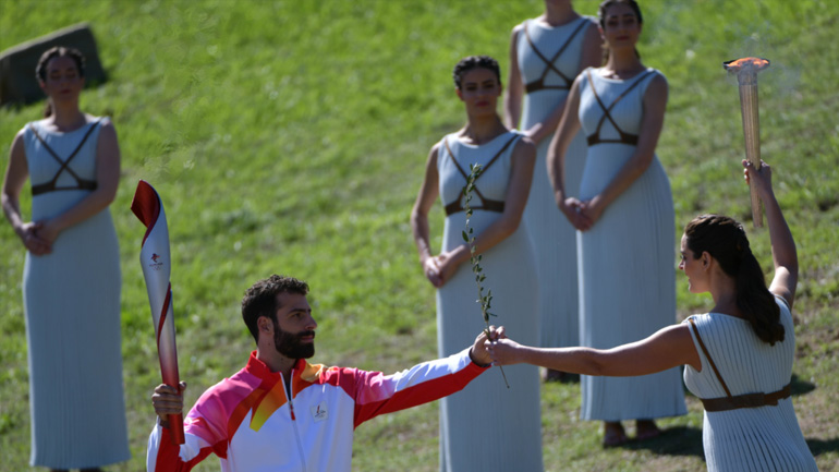 Χειμερινοί Ολυμπιακοί Αγώνες 2022: Άναψε η Ολυμπιακή Φλόγα στην Αρχαία Ολυμπία